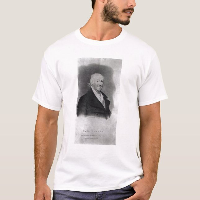 T-shirt Paul Revere, 'de Nouvelle Angleterre Magazine (Devant)