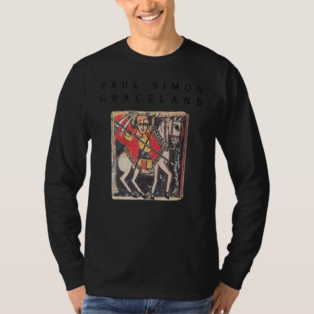 T-shirt Paul Simon Graceland (Devant)