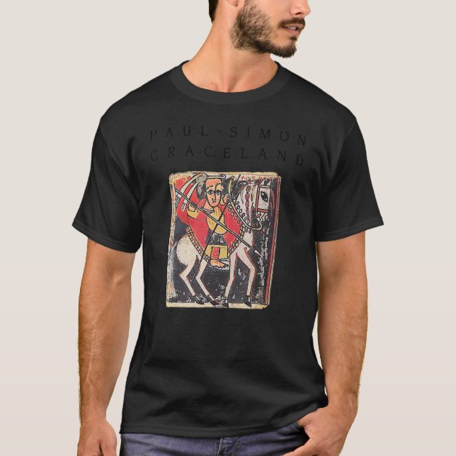 T-shirt Paul Simon Graceland (Devant)