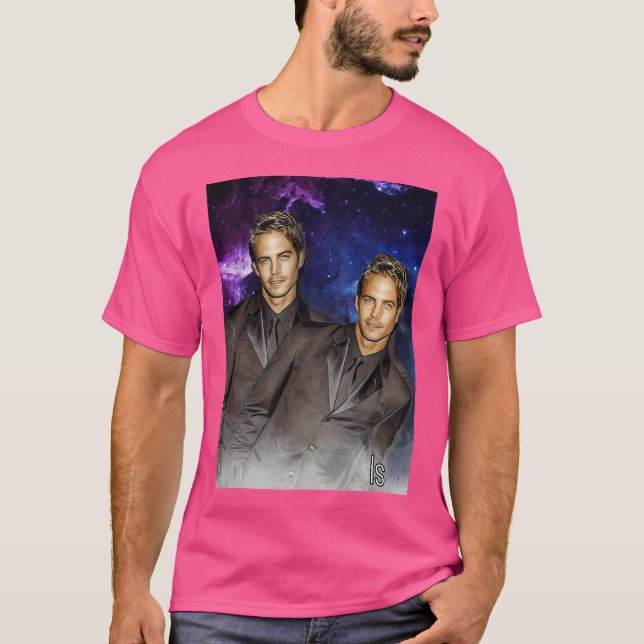 T-shirt Paul Walker (Devant)
