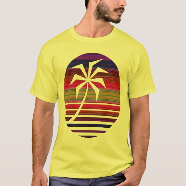 T-shirt Paume #1 de plage (Devant)
