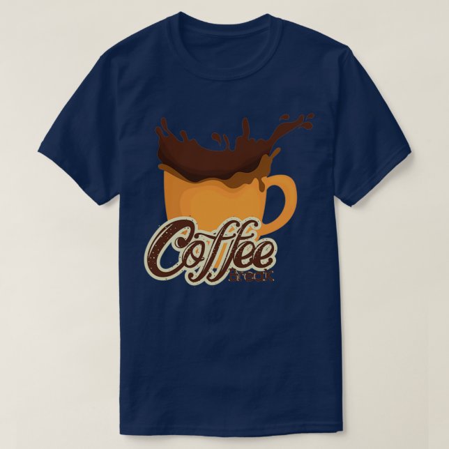 T-shirt Pause café 2 (Design devant)