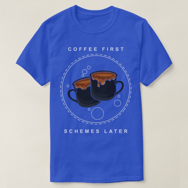 T-shirt Pause café au travail 1 (Design devant)