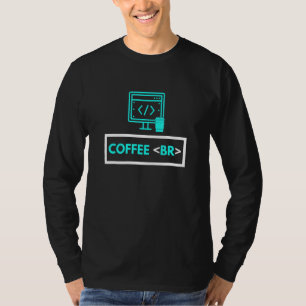 T-shirt Pause café pour programmeurs
