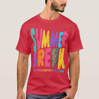 T-shirt Pause d'été - Enseignant de jardin d'enfants - SUB