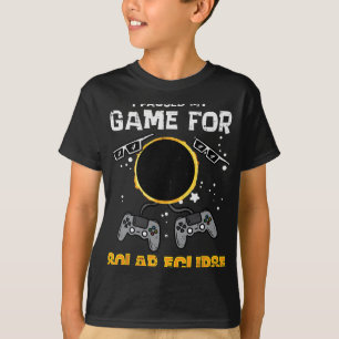 T-shirt Pause Mon Jeu Solaire Eclipse 2024 Jeu Hommes