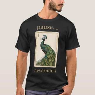 T-shirt Pause Nevermind Vintage Drôle des amateurs de Mahj