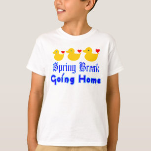 T-shirt ♫ ♥ Pause-Printemps À La Maison Canards Teule Ring