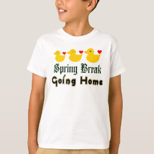 T-shirt ♫ ♥ Pause-Printemps À La Maison Canards Teule Ring