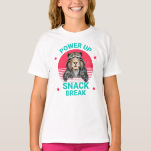 T-shirt Pause Snack Sabertooth Tigre Énergisant