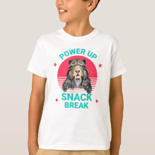 T-shirt Pause Snack Sabertooth Tigre Énergisant