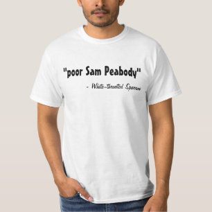 T-shirt pauvre Sam Peabody