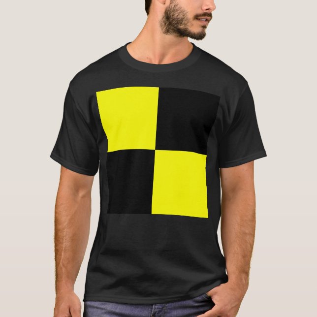 T-shirt Pavillon de signalisation maritime international d (Devant)