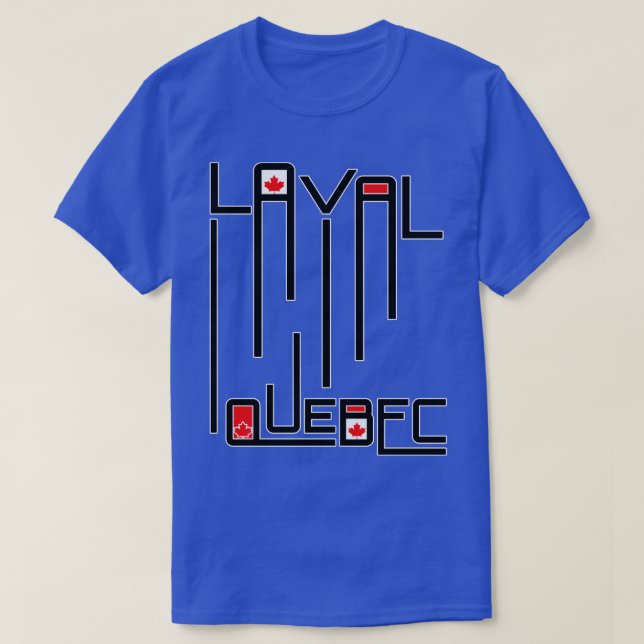 T-shirt Pavillon du Canada Laval Québec (Design devant)
