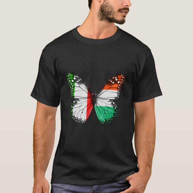 T-shirt Pavillon hongrois italien (Devant)