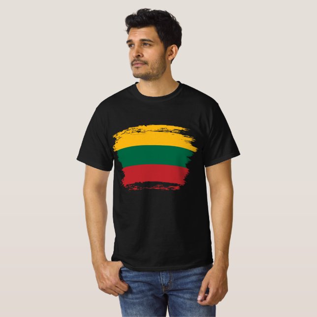 T-shirt pavillon lituanien (Devant entier)