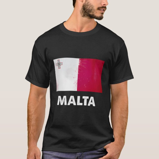 T-shirt Pavillon Malte Chemise maltaise (Devant)