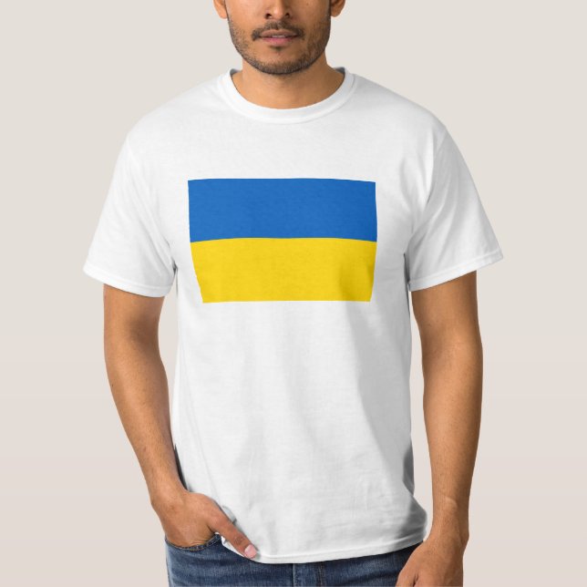 T-shirt Pavillon national de l'Ukraine (Devant)