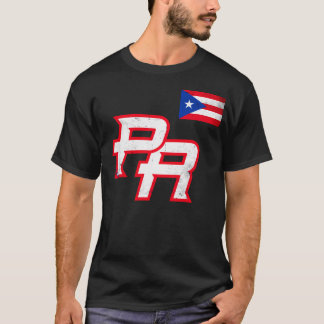 T-shirt Pavillon Porto Rico 2023 Pride de baseball Rouge B