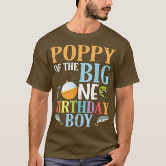T-shirt Pavot Du Gros Anniversaire Fisher Boy Grandson