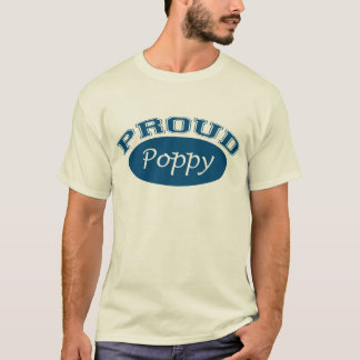 T-shirt Pavot fier (bleu)
