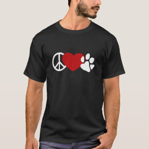 T-shirt Paw Aimé-La Paix
