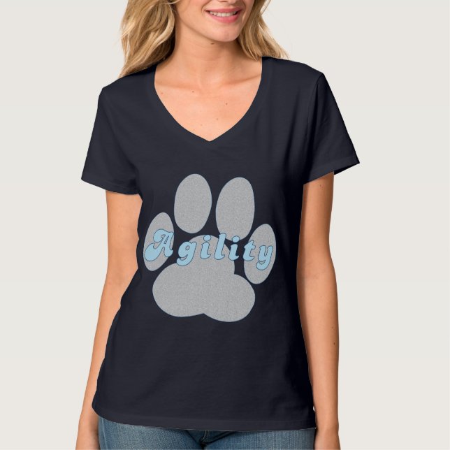 T-shirt Paw d'agilité (Devant)