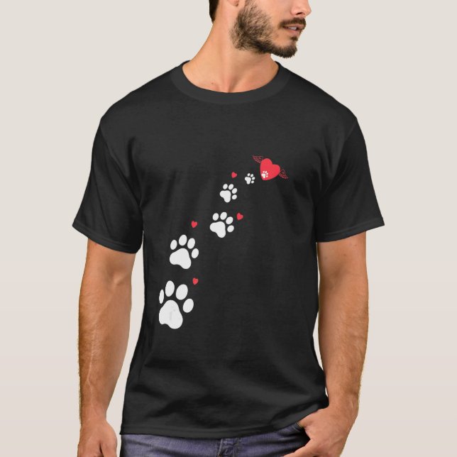 T-shirt Paw De Chat Pour Les Propriétaires De Chat (Devant)