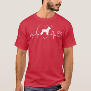 T-shirt Paw du propriétaire du chien Schnauzer Schnauzer d