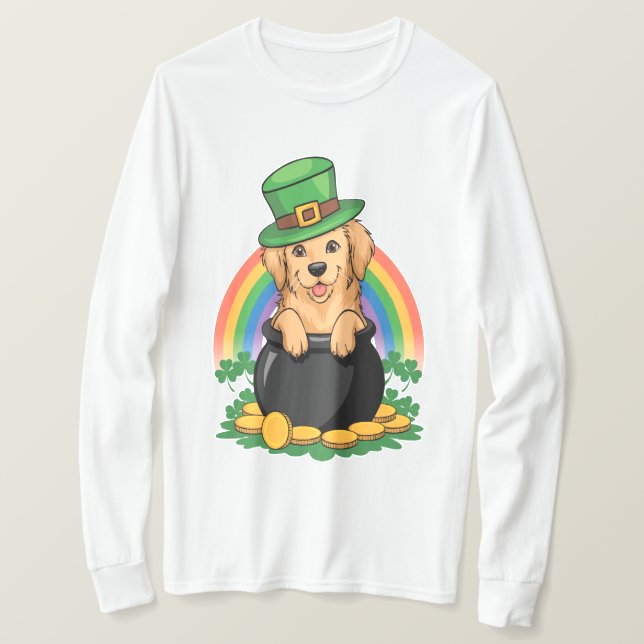T-shirt Paw or (Design devant)