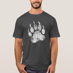 T-shirt Paw Ours Pride Grunge