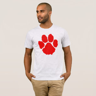 T-shirt Paw Rouge