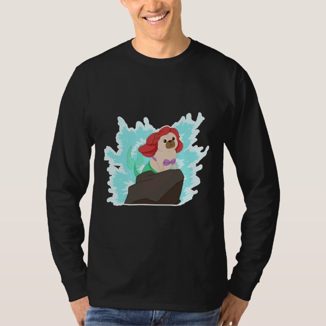 T-shirt Paw-t of your world, The Little mer carlin ! Class (Devant)