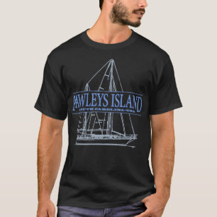 T-shirt Pawleys Island South olina souvenir de voile