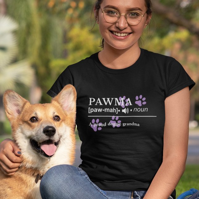 T-shirt Pawma - Définition Personnalisable - Doggie Grandm (Créateur téléchargé)