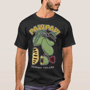 T-shirt Pawpaw Arbre à fruits Asimina Triloba