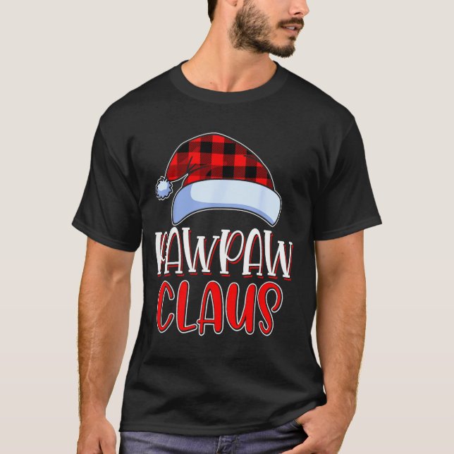 T-shirt Pawpaw Claus Santa Family Matching Christmas Pajam (Devant)