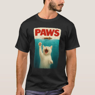 T-shirt Paws Chat Souris Drôle Cadeaux Amoureux de les cha