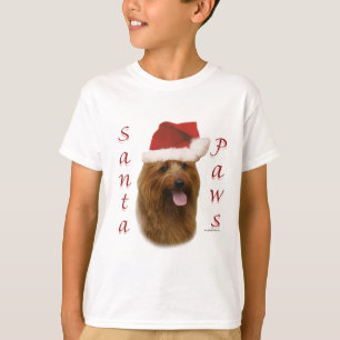 T-shirt Paws de Terrier Père Noël