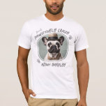 T-shirt Pawsitly Crazy à propos de la photo d'animal de co<br><div class="desc">Pawsitly Crazy About You pet/ chien un animal de compagnie personnalisation photo. Idéal pour le membre de la famille qui aime votre animal de compagnie. L'IA a généré une photo de remplissage. Remplacez par votre propre photo de votre animal de compagnie.</div>