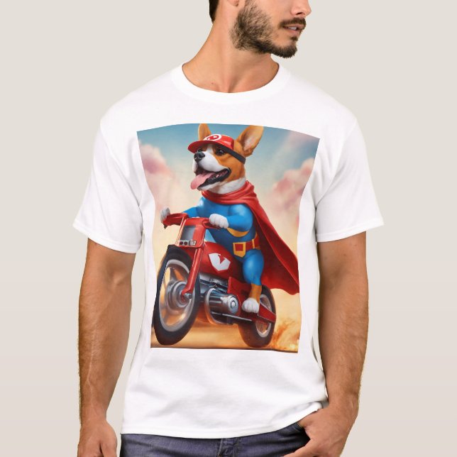 T-shirt Pawsome Adventures : Libérez votre côté superhéros (Devant)