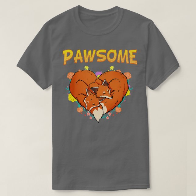 T-shirt Pawsome I Fandom Cospaly 2 (Design devant)