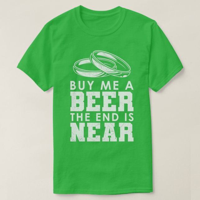 T-shirt Payez-Moi Un Bière (Design devant)