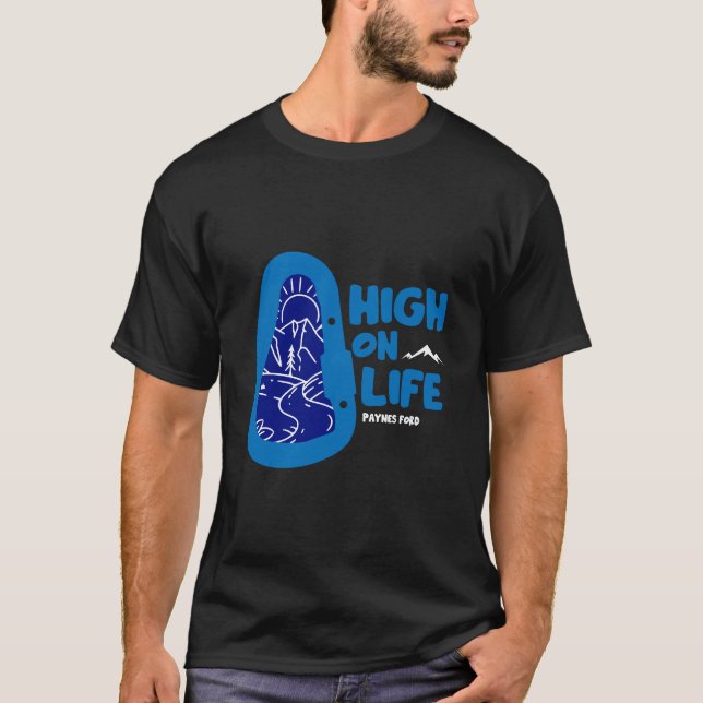 T-shirt Paynes Ford Alpinisme Nouvelle-Zélande (Devant)