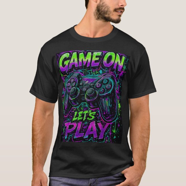 T-shirt payons le césium garçon (Devant)