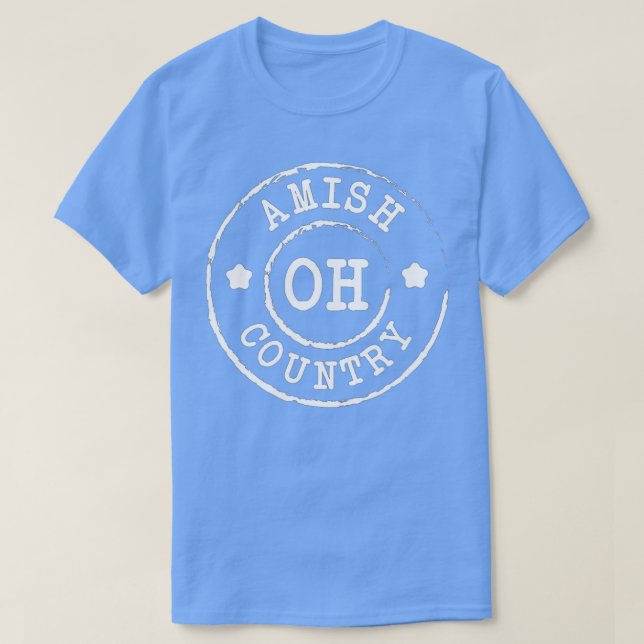 T-shirt Pays Amish OH Ohio (Design devant)