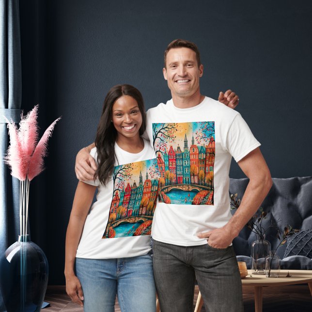 T-shirt Pays-Bas à Amsterdam (Créateur téléchargé)