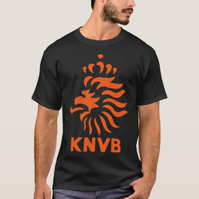T-shirt Pays-Bas Holland Oranje Total Néerlandais balle de (Devant)