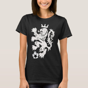 T-shirt Pays-Bas Lion Néerlandais Orange Supporter de Foot
