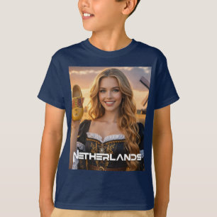 T-SHIRT PAYS-BAS - NÉERLANDAIS